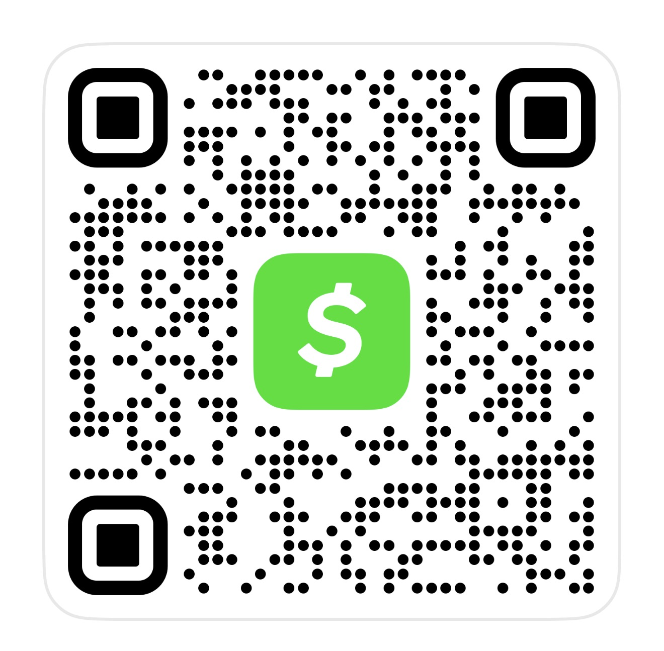 Cash App QR code